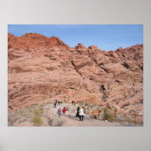 Canyon rouge de roche - copie posters