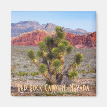 Canyon rouge de roche, Nevada Aimants
