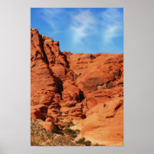 Canyon rouge de roche posters