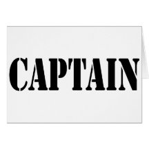 Capitaine Carte De Vœux