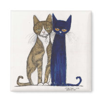 Capitaine et Peter magnets