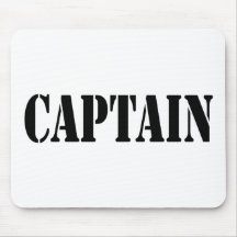 Capitaine Tapis De Souris