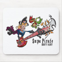 Capitaine Zack Tapis De Souris
