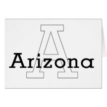 Capital A - L'Arizona Carte De Vœux
