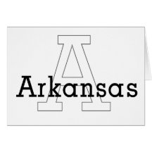 Capital A - L'Arkansas Cartes De Vœux