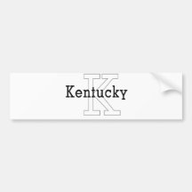 Capital K - Le Kentucky Autocollants Pour Voiture