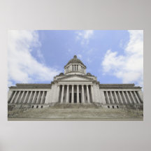 Capitale de l'État dans Olympia Washington Posters