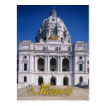 Capitol d'état du Minnesota à Saint Paul Carte Postale