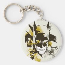 Capot et crânes de Batman Porte-clefs