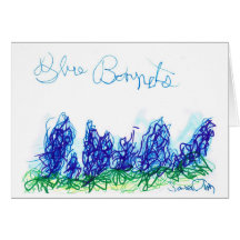 Capots bleus cartes de vœux