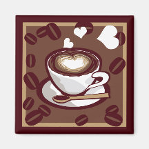 Cappuccino Aimants