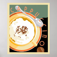 Cappuccino de Deco Posters