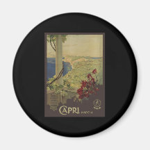 Capri Napoli Magnets Pour Réfrigérateur