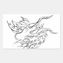 CAPRICORN RECTANGLE STICKERS