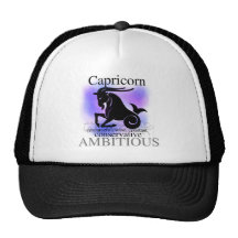 Capricorne au sujet de vous chapeau casquette de camionneur