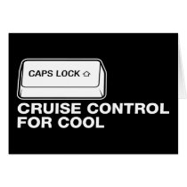 capslock - contrôle de croisière pour le cool cartes