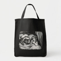 Capuchon rouge sacs fourre-tout