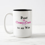 Car de chimio - ruban rose mugs à café