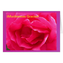 Card - Muchísimas Gracias