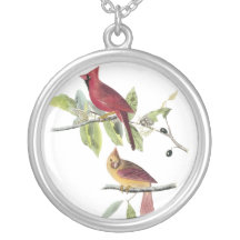 Cardinal du nord d'Audubon Bijouterie