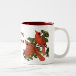 Cardinaux de Noël Mugs À Café