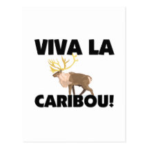 Caribou de La de vivats Cartes Postales