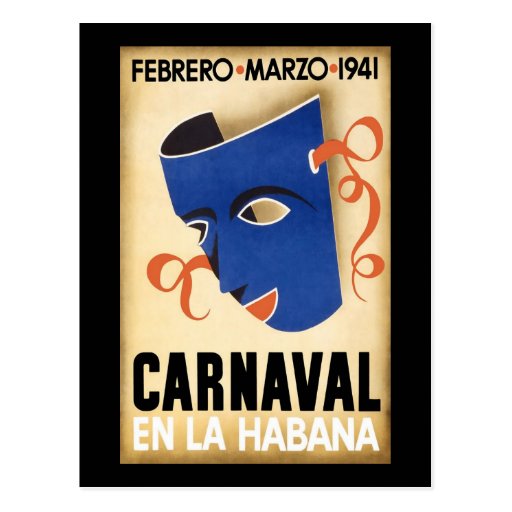 Carnaval 1941 de Habana Carnaval La Havane Carte Postale