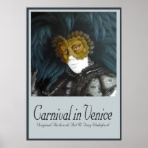 Carnaval à Venise Posters