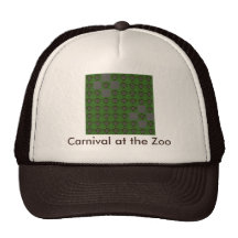 Carnaval au zoo casquette de camionneur