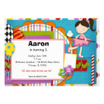 Carnaval d'anniversaire invitations