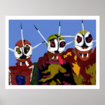 Carnaval de Loiza, copie de Porto Rico Posters