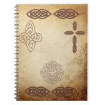 Carnet celtique vintage de noeud carnets