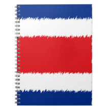 Carnet de drapeau de Rican de côte