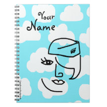 Carnet fait sur commande de journal de rétro hôtes