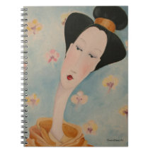 Carnet floral de geisha