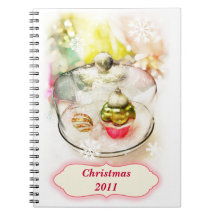 Carnet/journal faits sur commande de petit gâteau 