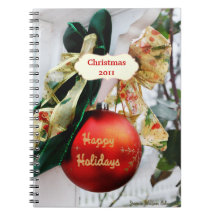 Carnet/journal faits sur commande d'ornement de No