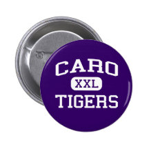 Caro - tigres - lycée de Caro - Caro Michigan Badges Avec Agrafe