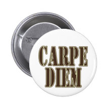 Carpe Diem Badge Avec Épingle