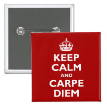 Carpe Diem ! Pin's Avec Agrafe