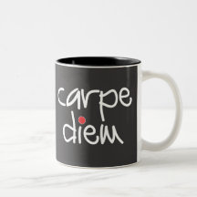 Carpe Diem - saisissez la tasse de jour