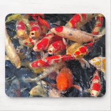 Carpes japonaises tapis de souris