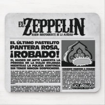 Carpette de souris : Le Zeppelin Tapis De Souris