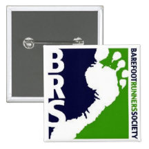 Carré blanc de pied de coureurs de Soc de logo aux Pin's