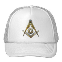 Carré et boussoles maçonniques casquettes