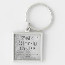 Carré Keychain de zen de TWtM Porte-clef