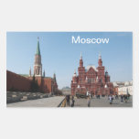 Carré rouge. Moscou, Russie Autocollants