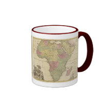 Carte 1725 de l'Afrique de cru Tasse À Café