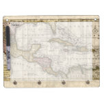 Carte 1790 des Antilles par Dilly et Robinson Tableau Effaçable À Sec