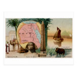 Carte 1889 de cru de l'Egypte Carte Postale